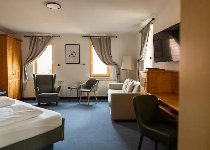 Hotel Zum Goldenen Schiff - Klassikzimmer Ruhe Marktbreit